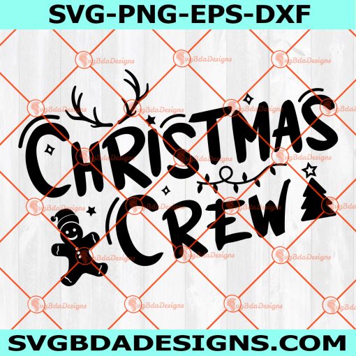 Christmas crew svg, christmas squad svg, matching christmas svg, family christmas svg, cousin crew svg, christmas pajamas svg, Digital Download