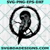 Gothic Crow SVG, Crow Svg, Raven SVG, Halloween Svg, Digital Download