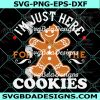 I'm Just Here For The Cookies Svg, Gingerbread Man Svg, Christmas Shirt Svg, Christmas Svg, Digital Download