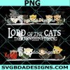 Lord of the Cats Png, The Furlowship of the Ring Png, Lord of the Rings Png, Digital Download