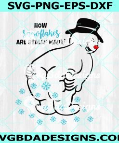 Snowflake Maker SVG, Funny Snowman Quote svg