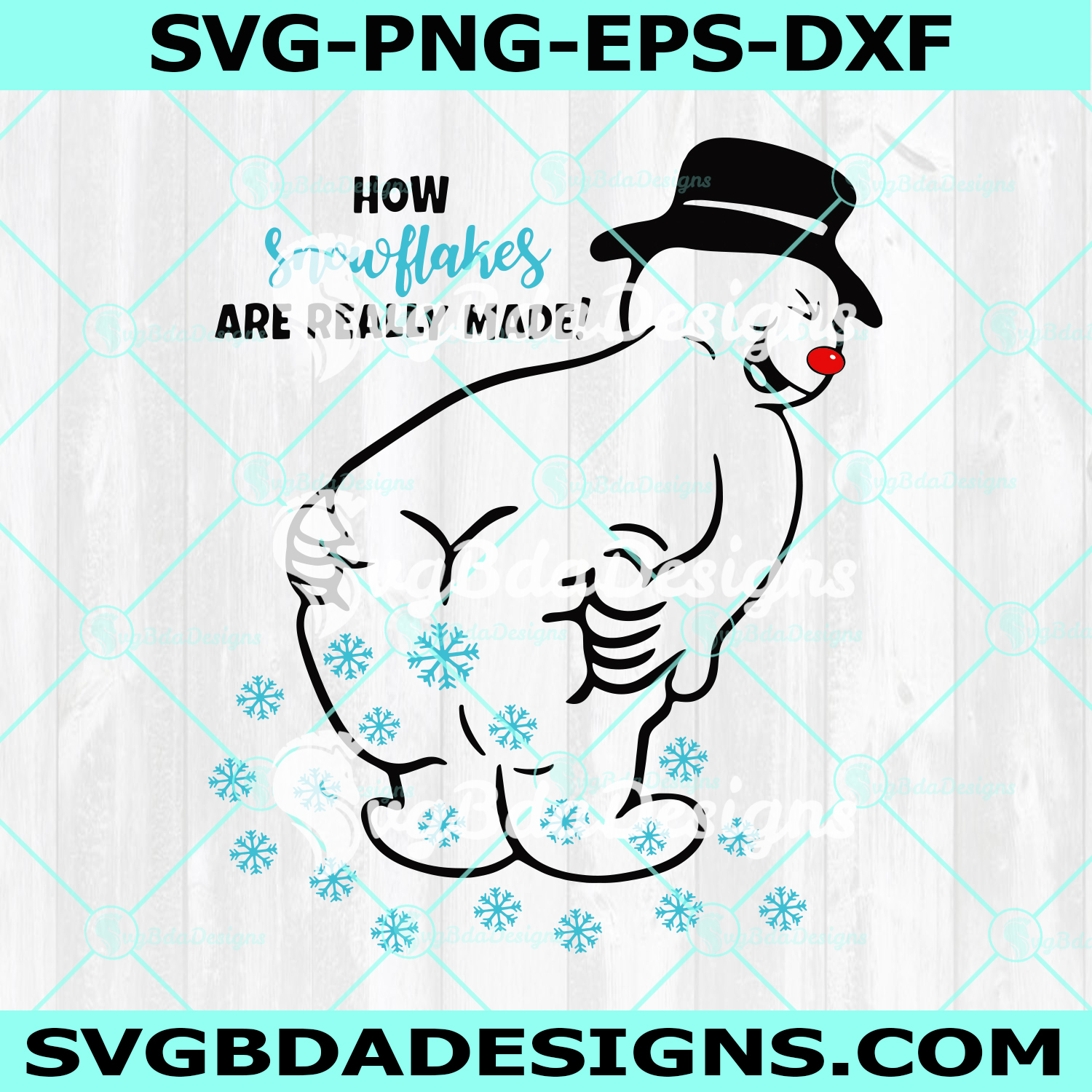 Snowflake Maker SVG, Funny Snowman Quote svg, How Snowflakes Are Really Made svg, Christmas Svg, Digital Download