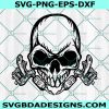 Tattoo Crossbones SVG, Tattoo Artist Logo SVG, Crossed Tattoo Gun SVG, Digital Download