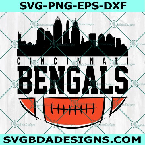 Cincinnati Bengals svg, Bengals Svg, American football svg, NFL Football Svg, Instant Download