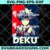 Deku SVG, Midoriya Izuku SVG, My Hero Academia SVG, Japanese Anime Svg, Digital Download