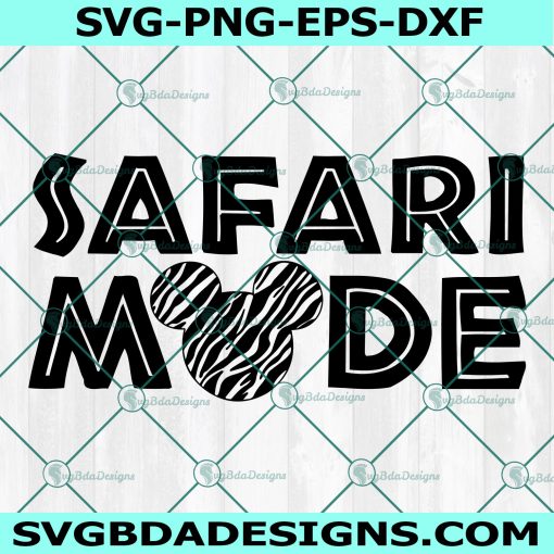 Disney Safari Mode Svg,  Orlando Svg, zebra Svg, Disney kingdom Svg, Instant Download