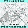 I Love You Guys SpiderMan Svg, Superheros Marvel SVG, Funny The Hug 3 Spiderman SVG, Digital Download