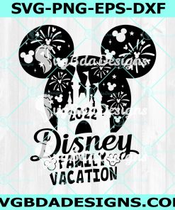 Mickey Disney Family Vacation Svg, Family Vacation 2022 Svg, Magical World Vacation Svg, Family Trip 2022 Svg, Digital Download
