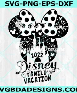 Minnie Disney Family Vacation Svg, Family Vacation 2022 Svg, Magical World Vacation Svg, Family Trip 2022 Svg, Digital Download