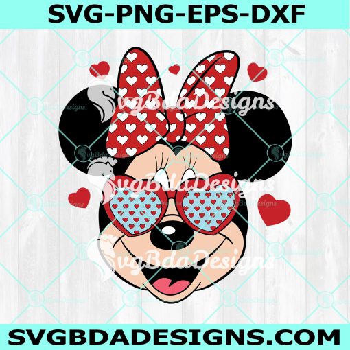 Minnie Mouse Valentines Day SVG, Minnie Mouse SVG, Minnie Love SVG, Valentines  Svg, Digital Download
