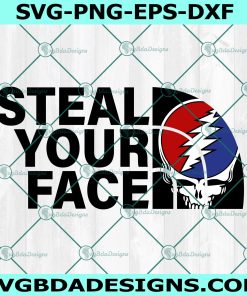 Steal Your Face Grateful Dead The North Face Svg, North Face Svg, Digital Download