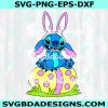 Stitch Easter Svg, Stitch Bunny Svg, Stitch Svg, Easter Svg, Bunny Svg, Easter Bunny Svg, Easter Egg Svg, Digital Download