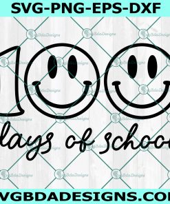 100 days of school Retro SVG,100 Days of School SVG,Teacher svg,svg,100th Days of School Svg, Instant Download