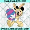 Bunny Mickey Mouse Eggs Easter Svg, Mickey Mouse Svg, Disney Easter Svg, Easter Bunny Svg, File For Cricut, File For Silhouette, Instant Download