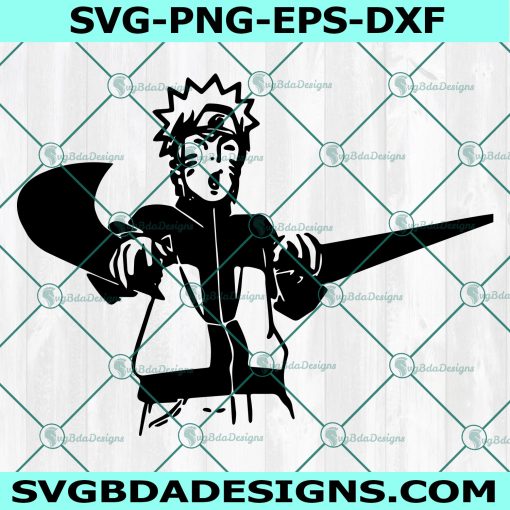 Naruto Logo Brand Svg, Nike Logo Svg, Sport Logo Svg, Anime Logo Svg, File For Cricut, File For Silhouette, Instant Download