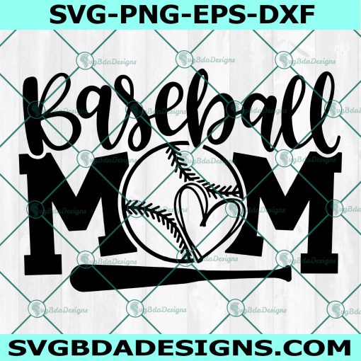 Baseball Mom Svg, Gameday Svg, Baseball Mama Svg, Baseball Svg, Mother's Day Svg, File For Cricut, File For Silhouette,Instant Download