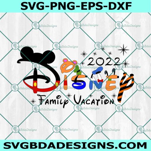 2022 Family Vacation Svg, Disney Trip Svg, Family Vacation Svg, Magical Kingdom Svg, Family Trip Svg, Vacay Mode Svg, File For Cricut, File For Silhouette