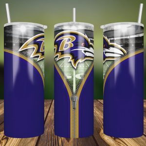 Baltimore Ravens Zipper Football PNG Sublimation Designs