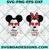 Bundle First Disney Trip Svg, Family Vacation Svg, Magical Kingdom Svg, Family Trip Svg, Vacay Mode Svg, File For Cricut, File For Silhouette