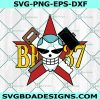 Franky BF 37 SVG, One Piece Logo SVG, Anime One Piece SVG, Japanese Anime Series SVG, File For Cricut, File For Silhouette