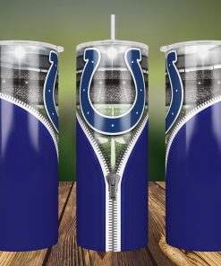 Indianapolis Colts Zipper Football PNG Sublimation Designs, 20oz Skinny Tumbler Indianapolis Colts Zipper PNG, Tumbler Wrap Straight Png, Instant Download