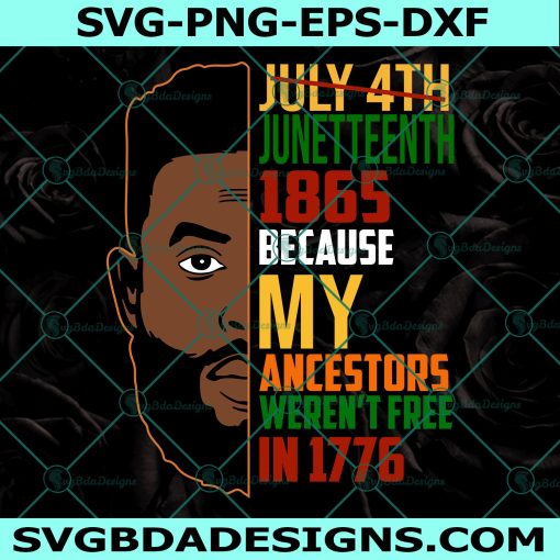 Juneteenth Day SVG, Juneteenth Black Americans Independence Svg, Black History SVG, Black Power SVG, Juneteenth Man Svg, Since 1865 Svg, File For Cricut, File For Silhouette, Instant Download
