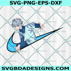 Killua Zoldyck x Nike Svg, Logo Nike Anime SVG, Hunter × Hunter Svg, Japanese Anime Series SVG, File For Cricut, File For Silhouette, Instant Download