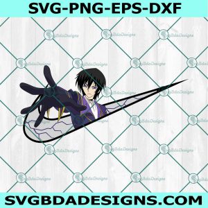 Lelouch Lamperouge x Nike Svg, Logo Nike Anime SVG, Code Geass Svg, Japanese Anime Series SVG, File For Cricut, File For Silhouette, Instant Download