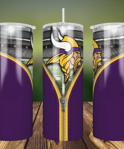Minnesota Vikings Vikings Zipper Football PNG Sublimation Designs