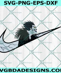 Ryuk x Nike Logo SVG PNG EPS DXF, Death Note Anime Manga SVG, Japanese Manga Series SVG, File For Cricut, File For Silhouette, Instant Download