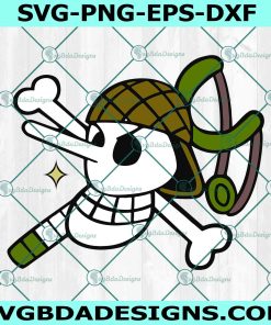Usopp One Piece SVG, One Piece Logo SVG, Anime One Piece SVG, Japanese Anime Series SVG, File For Cricut, File For Silhouette
