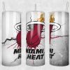 Miami Heat Basketball Tumbler Wrap, 20oz Tumbler Design Straight, NBA Basketball Tumbler Wrap, Miami Heat Tumbler Wrap