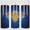 New York Knicks Basketball Tumbler Wrap, 20oz Tumbler Design Straight, NBA Basketball Tumbler Wrap, New York Knicks Tumbler Wrap
