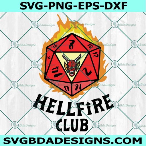 Stranger Things Hellfire Club Svg, Hellfire Club SVG, Stranger Things 4 SVG, Stranger Things SVG, File for Cricut, File For Silhouette
