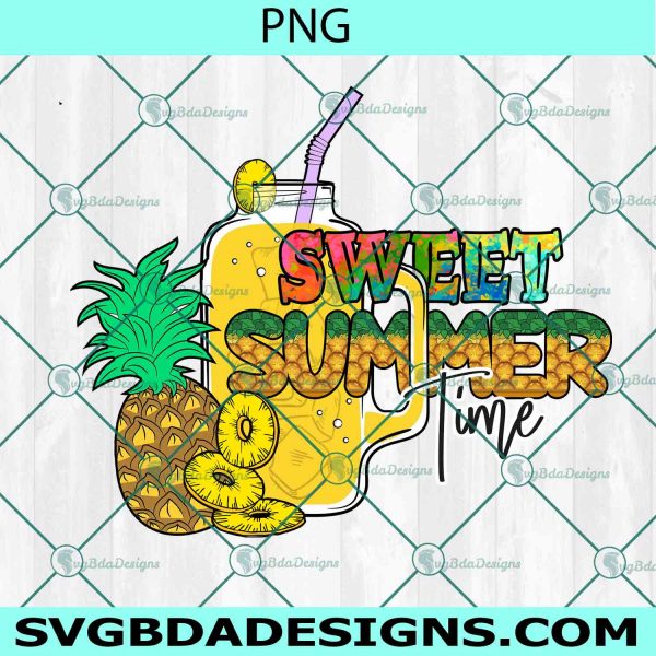 Sweet Summer Time PNG Sublimation, Hello Summer Sublimation, Summer Beach Png, Sublimation or Printable, Sublimation Shirt Design