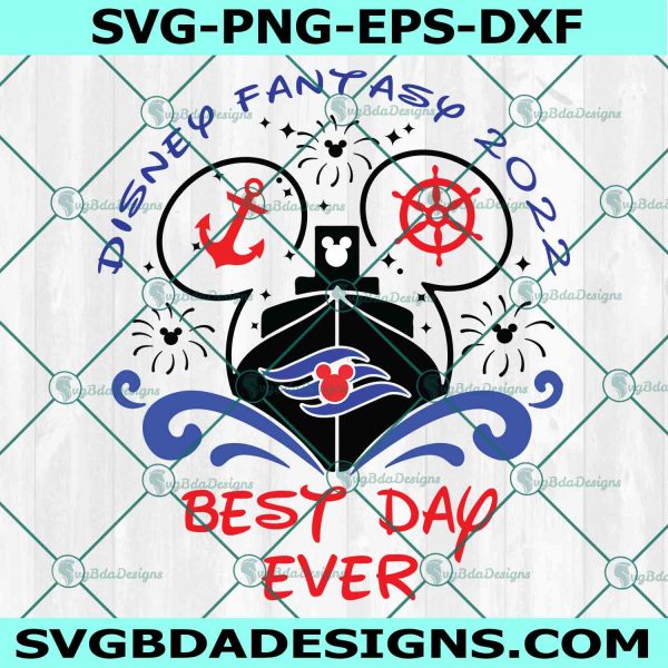 Disney Mouse Fantasy 2022 Svg, Cruise Trip Svg, Best day ever Svg, Family Vacation Svg, Family Trip Svg, File For Cricut