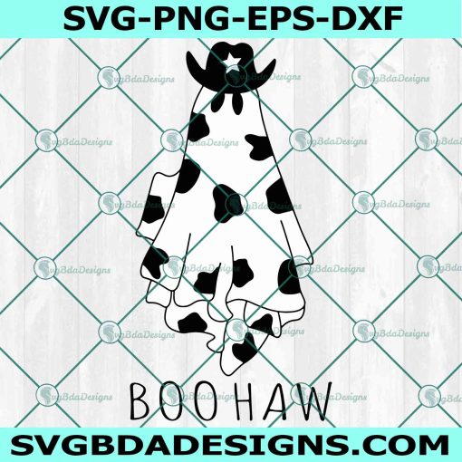 Ghost Boo Haw Svg,  Boo Haw Svg, Ghost Svg, Groovy halloween svg, halloween svg, File For Cricut