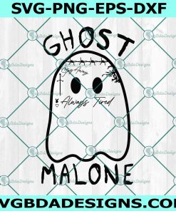 Ghost Malone Svg, Malone Singer Svg, Ghost Svg