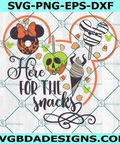 Here for the snacks svg, Mickey Mouse snacks svg