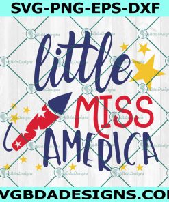 LIttle Miss America Svg, 1776 Svg, American Patriotic Svg, The Fourth of July Svg, 4th of July SVG, Funny Patriotic  SVG, File For Cricut