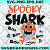 Spooky Shark Svg, Halloween shark Svg, Kids halloween Shirt, Trick or Treat Cut File, Funny Halloween Svg, File For Cricut