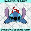 Stitch Devils svg, Stitch Svg, Disney Halloween Svg, Disney Stitch Svg, Lilo And Stitch Svg, File For Cricut