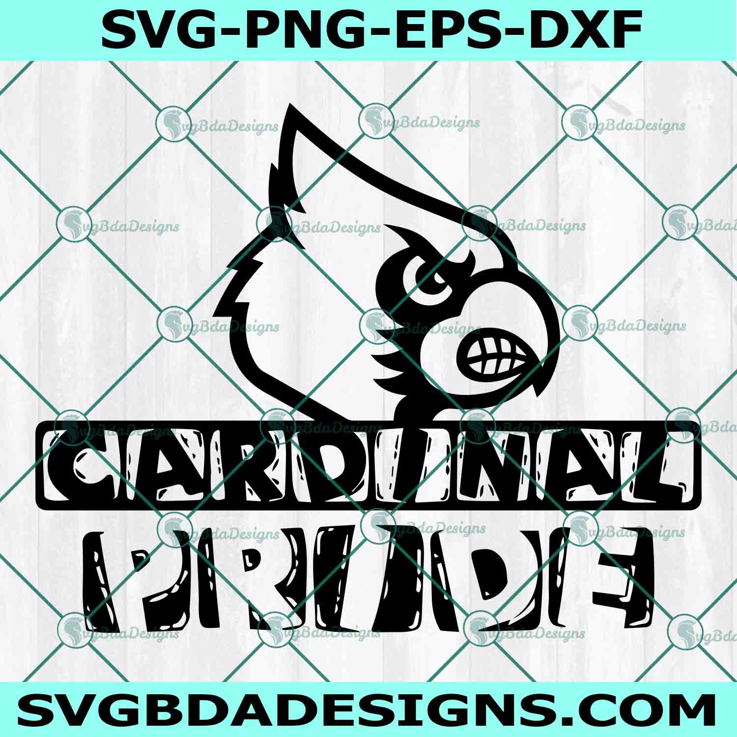Cardinal Pride Svg, Game Day Svg, Cardinal Pride Mascot Svg, Team Spirit SVG, Cardinal Pride Sport svg, School Mascot Svg, File For Cricut