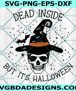 Dead Inside But It's Halloween Svg, Halloween Svg