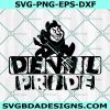 Devil Pride Svg, Game Day Svg, Devil Pride Mascot Svg, Team Spirit SVG, Devil Pride Sport svg, FootBall Mascot Svg, File For Cricut