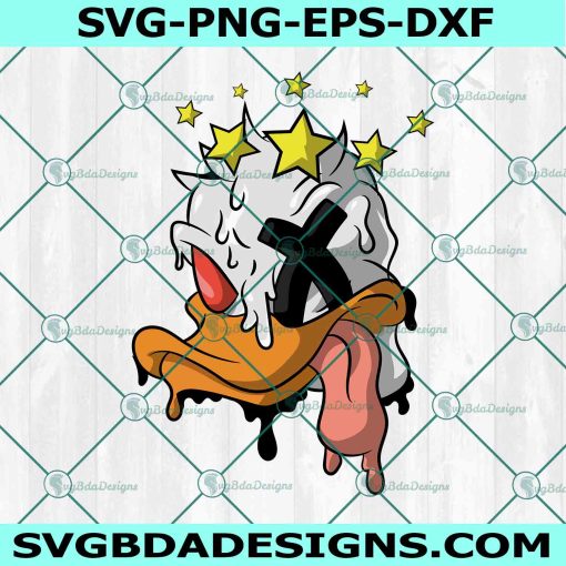Ducked Up SVG PNG, Duck Svg, Graffiti Urban Svg, Cartoon Duck Svg, File For Cricut