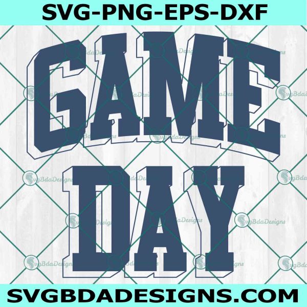 Game Day SVG, Football Mom SVG, Baseball SVG, Sport Fan Svg , Basketball Svg, Softball Svg, Soccer Svg, File For Cricut