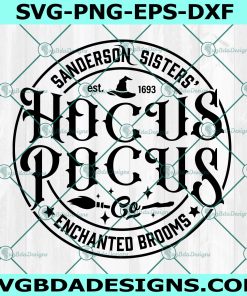 Hocus Pocus Enchanted Brooms Svg, Hocus Pocus Svg