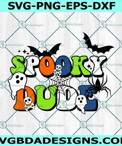 Spooky Dude Svg Png, Halloween Svg, Fall Svg, Autumn Svg
