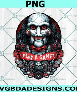 Want to play a game Png, Jigsaw Png, The Puppet Png